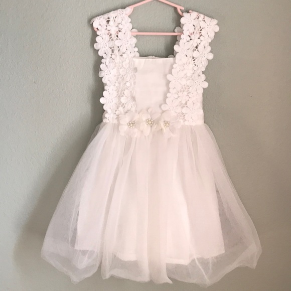 Other - White flower girl dress